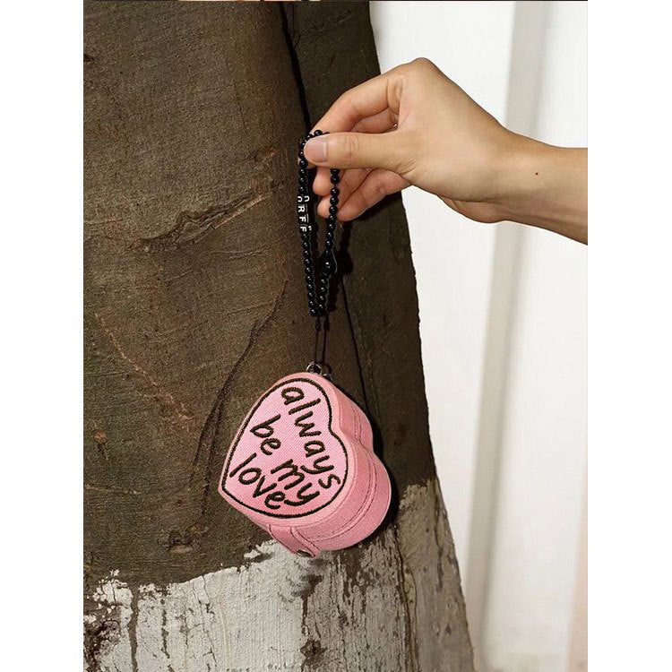Heart-shaped Cake Jewelry Box Retro Denim Pi-Mart
