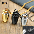 Openable Earthen Jar Columbarium Shape Pendant Pi-Mart
