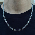 Paper Clip Chain Men Necklace Pi-Mart
