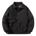 Men's Bomber Jacket Thickened Baseball Cotton Coat Pi-Mart