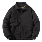 Men's Bomber Jacket Thickened Baseball Cotton Coat Pi-Mart