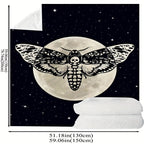 1pc Halloween Theme Blanket, Multi-purpose Gift Blanket, High-definition Printing Super Soft Flannel Blanket, Air Conditioning Blanket, Lunch Break Blanket Lootquake LLC