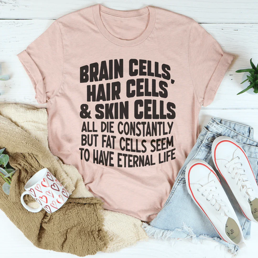 Cells Tee Peachy Sunday