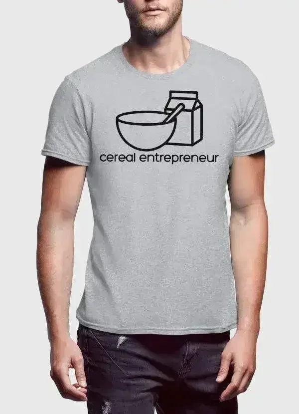 CEREAL ENTREPERNUR Printed T-shirt - SJB-DIAMOND ELITES