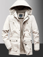 PolarGuard Men's Hooded Plus Coat THRIXINE