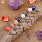 Natural Sphere Stone Bracelet Pi-Mart