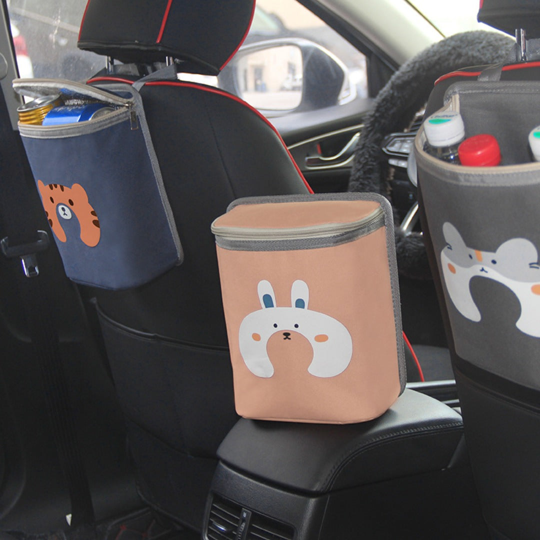 Car cartoon thermal insulation bag, car seat back multi-functional thermal insulation bag, car aluminum film storage bag - SJB-DIAMOND ELITES