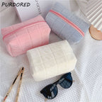 Fur Makeup Bag - SJB-DIAMOND ELITES