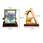 Artistic Oil Painting Calendar Office Desk Decoration Pi-Mart