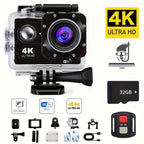 Action Camera 4K30fps with 32G Memory Card, HD Camera 131ft Underwater Cameras 20MP Pre-recording WiFi Camera 170° Remote Control Sports Cameras with Helmet Mount Accessories Kits, The Ideal Gift for Friends And Family Lootquake LLC