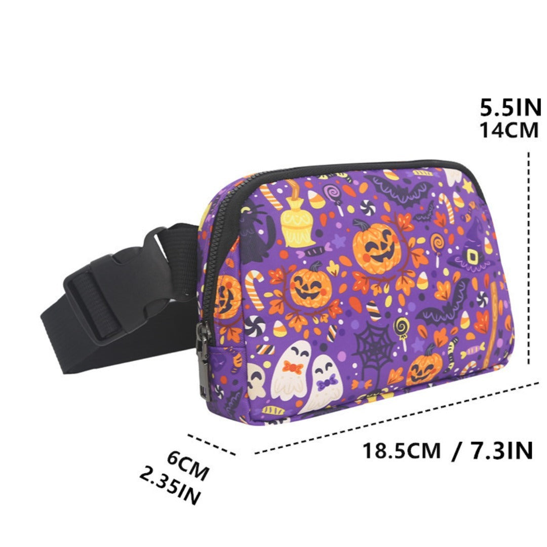 Digital Printing Chest Bag – Bum Bag Stylish Nylon Fanny Pack for Men and Women | Outdoor Sports Waist Bag | Trendy Mobile Phone Fanny Pack | Casual Belt Bag - SJB-DIAMOND ELITES