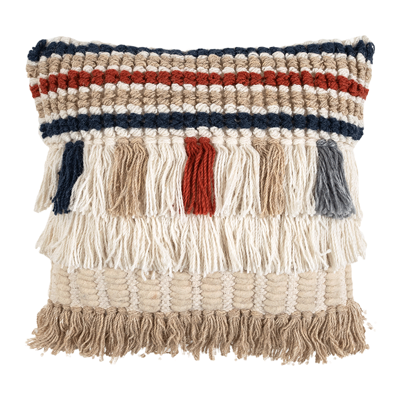 Style Wool Throw Pillow Sofa Cushion Cushion Pi-Mart