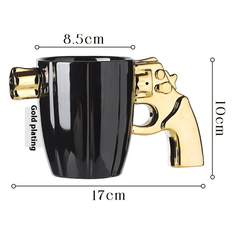 Creative Fiveshooter Ceramic Explosion-proof Mug Pi-Mart