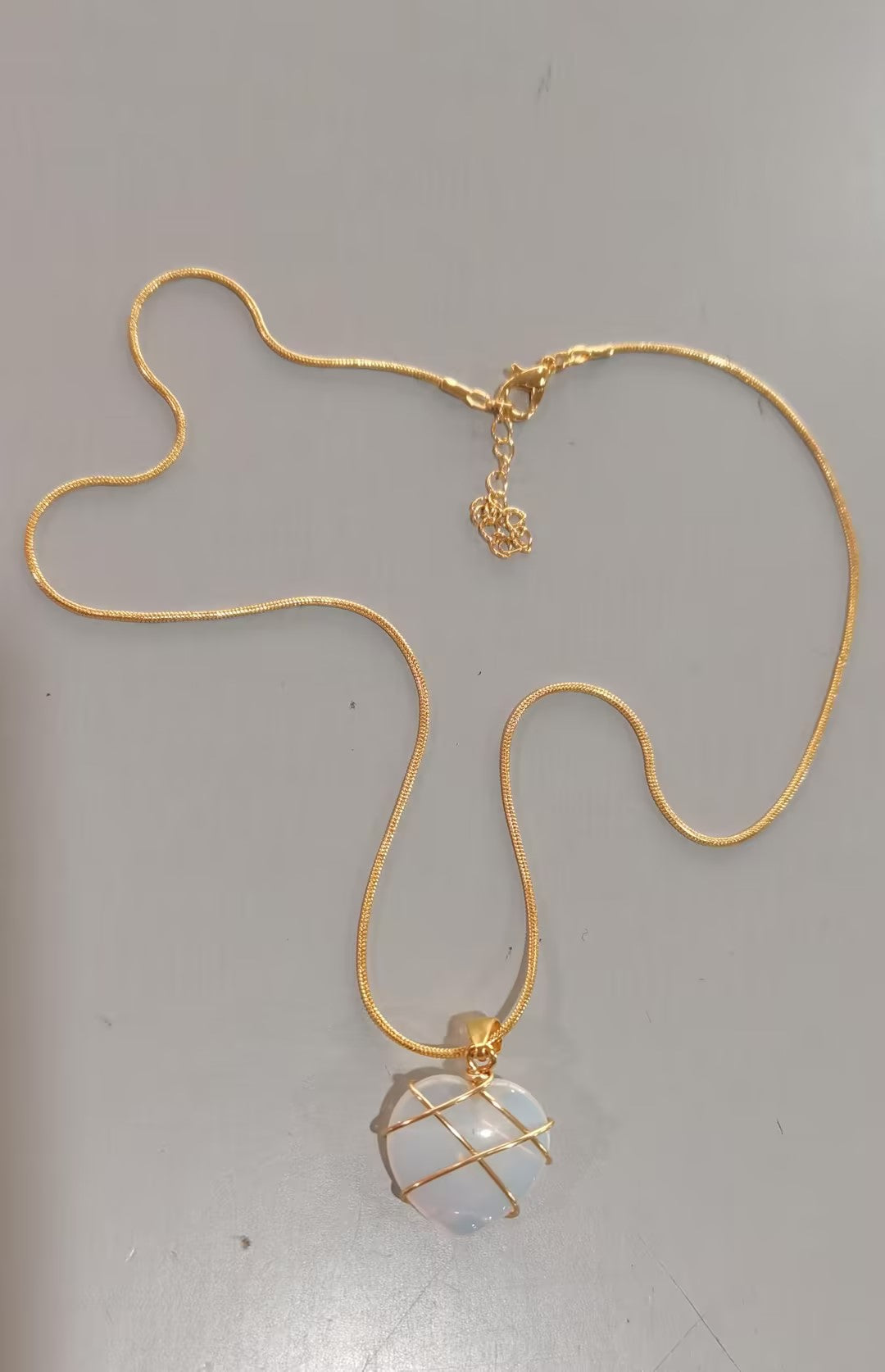 Fashion Moonstone Necklace For Cartoon Princess Love Girl Necklace Novelty Jewelry Pi-Mart