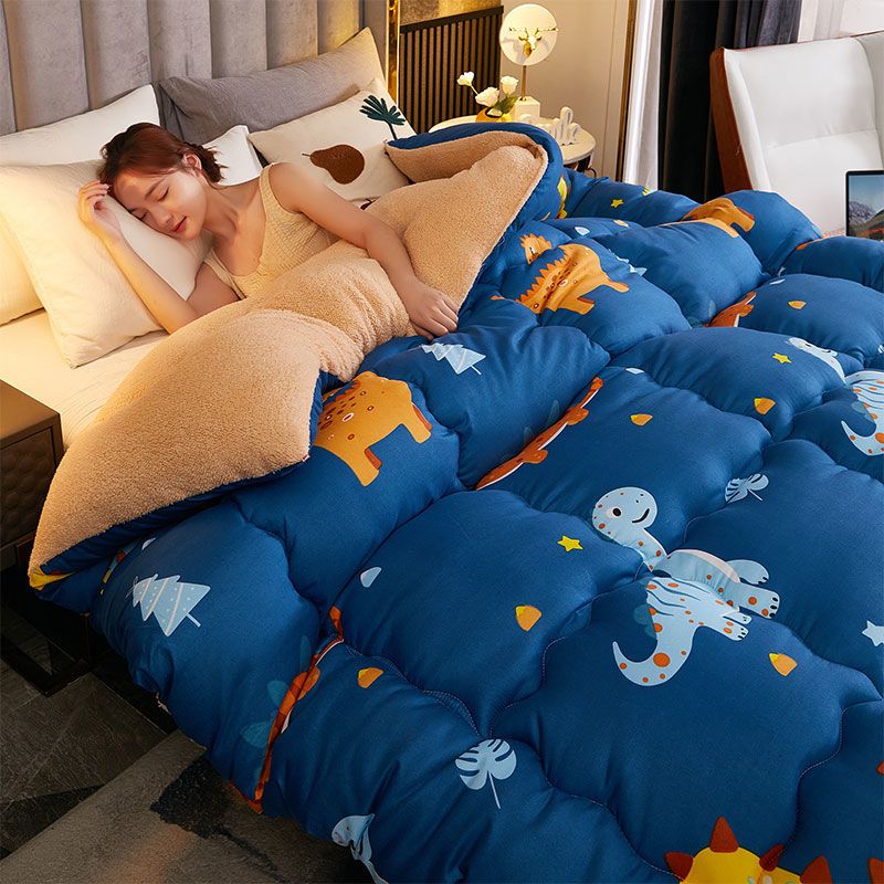 Lamb Cashmere Winter Quilt Thickened Pi-Mart