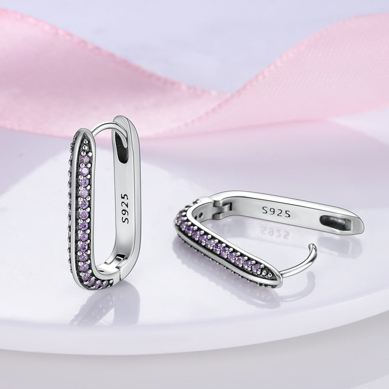 Charm Double Hoop Earrings Pi-Mart