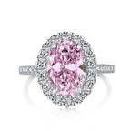 Sterling Silver Luxury Elegant Retro Elegant Zircon Ring Pi-Mart