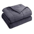 1pc Weighted Blanket 15 Lbs, 20lbs, 25lbs For Adults, Heavy Blanket With Breathable Fabric And Premium Glass Beads, Suitable For Queen/King Size Bed, Dark Grey Lootquake LLC