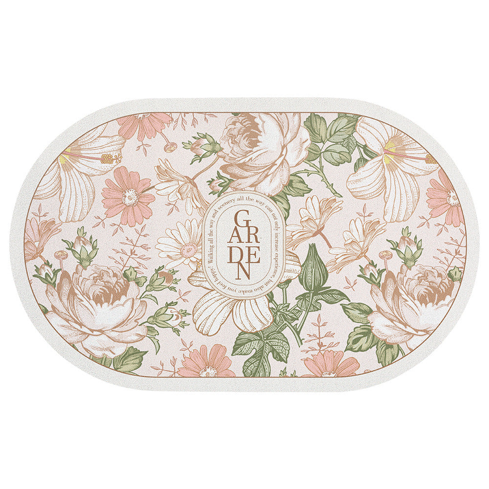 Bathroom Thickened Absorbent Floor Mat Pi-Mart