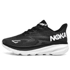 Fashion Lace-up Mesh Sneakers Men Lightweight Shock Absorption Training Shoes Soft-sole Running Sports Shoes Pi-Mart