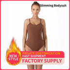 Women's Fashion Simple Solid Color Bodysuit - SJB-DIAMOND ELITES