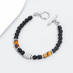 Clasp Tiger Eye Bracelet for Men - SJB-DIAMOND ELITES