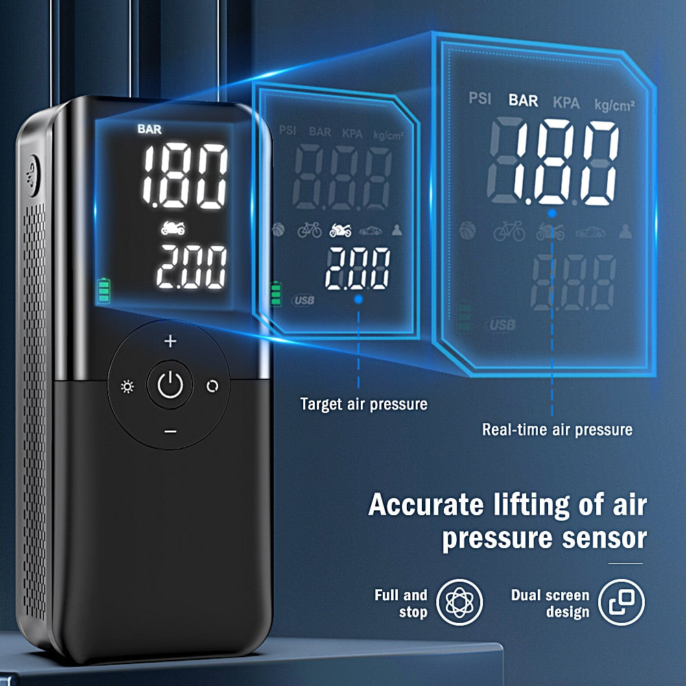 Portable Inflator Pump - SJB-DIAMOND ELITES