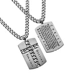 Silver Chain Cross Necklace KingdomWear