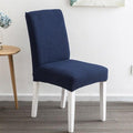 Chair Cover Polyester Fiber Elastic Stool Cover Hotel Restaurant Chair Antifouling Cover  Washable Spandex Kitchen Chair Covers for Dining Room Christmas Decoration Holiday Party Protector for Kitchen Stevvex