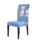 Chair Cover Simple Home  Printed Chair Cover Household Thickened Fleece Chair Cover Universal KitchenDining Chair Cover Spandex tretch Removable Washable Dining Room Chair Protector Slipcovers/Home Decor Dining Room Seat Cover Stevvex