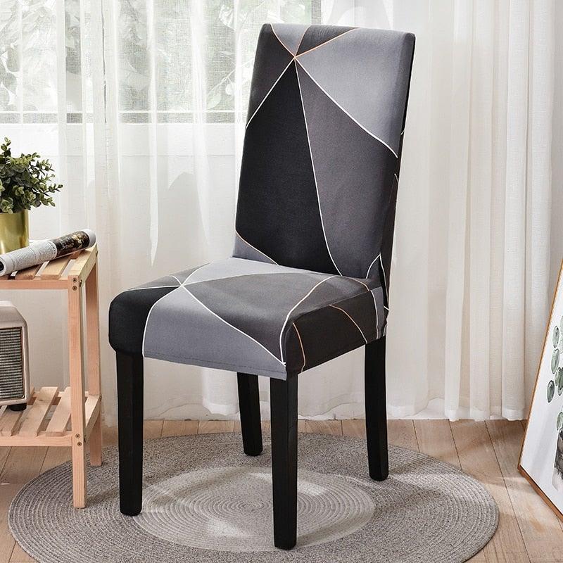 Chair Covers For Dining Room Stretch Spandex Removable Washable Anti-dust Seat Slipcover Multicolor  Chair covers  Chair Covers For Dining Room With Printed Patterns Easy Slip-on Stretchy Dining Room Chair Covers Stevvex