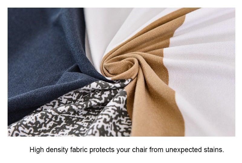 Chair Covers For Dining Room Stretch Spandex Removable Washable Anti-dust Seat Slipcover Multicolor  Chair covers  Chair Covers For Dining Room With Printed Patterns Easy Slip-on Stretchy Dining Room Chair Covers Stevvex