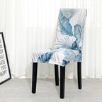 Chair Covers For Dining Room Stretch Spandex Removable Washable Anti-dust Seat Slipcover Multicolor  Chair covers  Chair Covers For Dining Room With Printed Patterns Easy Slip-on Stretchy Dining Room Chair Covers Stevvex