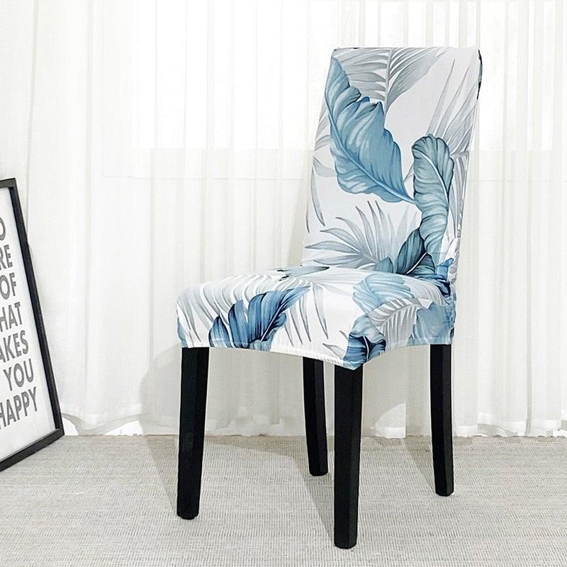 Chair Covers For Dining Room Stretch Spandex Removable Washable Anti-dust Seat Slipcover Multicolor  Chair covers  Chair Covers For Dining Room With Printed Patterns Easy Slip-on Stretchy Dining Room Chair Covers Stevvex
