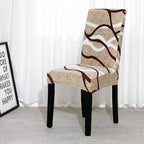 Chair Covers For Dining Room Stretch Spandex Removable Washable Anti-dust Seat Slipcover Multicolor  Chair covers  Chair Covers For Dining Room With Printed Patterns Easy Slip-on Stretchy Dining Room Chair Covers Stevvex