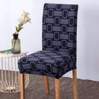 Chair Covers For Dining Room Stretch Spandex Removable Washable Anti-dust Seat Slipcover Multicolor  Chair covers  Chair Covers For Dining Room With Printed Patterns Easy Slip-on Stretchy Dining Room Chair Covers Stevvex