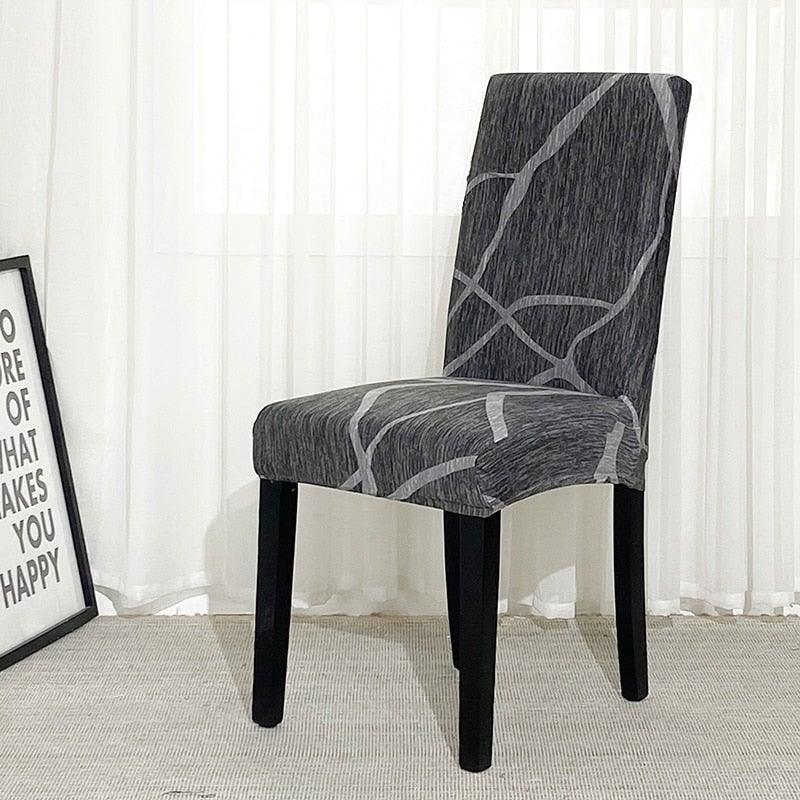 Chair Covers For Dining Room Stretch Spandex Removable Washable Anti-dust Seat Slipcover Multicolor  Chair covers  Chair Covers For Dining Room With Printed Patterns Easy Slip-on Stretchy Dining Room Chair Covers Stevvex