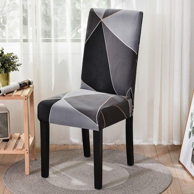 Chair Covers For Dining Room Stretch Spandex Removable Washable Anti-dust Seat Slipcover Multicolor  Chair covers  Chair Covers For Dining Room With Printed Patterns Easy Slip-on Stretchy Dining Room Chair Covers Stevvex