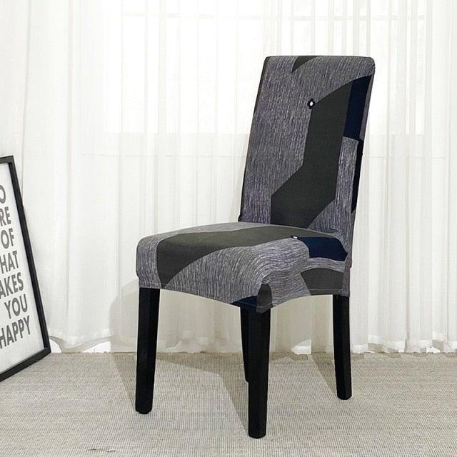 Chair Covers For Dining Room Stretch Spandex Removable Washable Anti-dust Seat Slipcover Multicolor  Chair covers  Chair Covers For Dining Room With Printed Patterns Easy Slip-on Stretchy Dining Room Chair Covers Stevvex