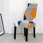 Chair Covers For Dining Room Stretch Spandex Removable Washable Anti-dust Seat Slipcover Multicolor  Chair covers  Chair Covers For Dining Room With Printed Patterns Easy Slip-on Stretchy Dining Room Chair Covers Stevvex
