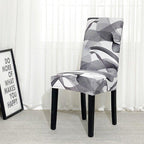 Chair Covers For Dining Room Stretch Spandex Removable Washable Anti-dust Seat Slipcover Multicolor  Chair covers  Chair Covers For Dining Room With Printed Patterns Easy Slip-on Stretchy Dining Room Chair Covers Stevvex
