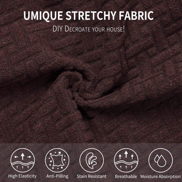 Chair Seat Covers for Dining Room Removable Washable Anti-Dust Seat Protector Removable Dining  Seat Cover And Dining Chair Covers Stretch Seat Cushion Slipcover for Dining Room Kitchen Chairs Stevvex