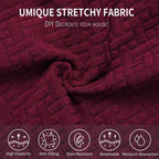 Chair Seat Covers for Dining Room Removable Washable Anti-Dust Seat Protector Removable Dining  Seat Cover And Dining Chair Covers Stretch Seat Cushion Slipcover for Dining Room Kitchen Chairs Stevvex