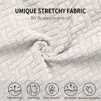 Chair Seat Covers for Dining Room Removable Washable Anti-Dust Seat Protector Removable Dining  Seat Cover And Dining Chair Covers Stretch Seat Cushion Slipcover for Dining Room Kitchen Chairs Stevvex