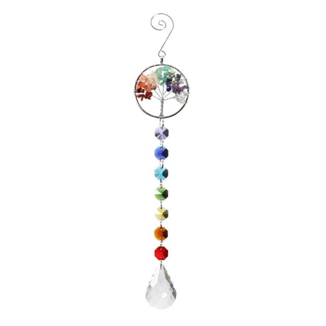 Chandelier Crystals Ball Prism Pendant Maker Sun Catcher Crystal Rainbow Maker Drops Hang for Window Home Decor Car Charms Hanging  Wind Chimes Hanging Ornament Garden Decor Stevvex