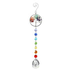 Chandelier Crystals Ball Prism Pendant Maker Sun Catcher Crystal Rainbow Maker Drops Hang for Window Home Decor Car Charms Hanging  Wind Chimes Hanging Ornament Garden Decor Stevvex