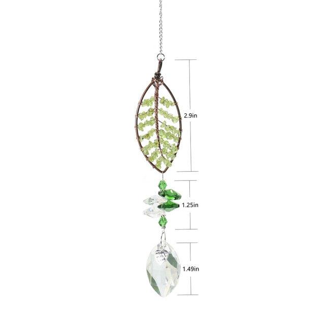 Chandelier Crystals Ball Prism Pendant Maker Sun Catcher Crystal Rainbow Maker Drops Hang for Window Home Decor Car Charms Hanging  Wind Chimes Hanging Ornament Garden Decor Stevvex