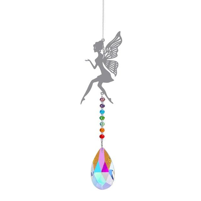 Chandelier Crystals Ball Prism Pendant Maker Sun Catcher Crystal Rainbow Maker Drops Hang for Window Home Decor Car Charms Hanging  Wind Chimes Hanging Ornament Garden Decor Stevvex
