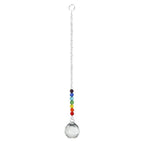 Chandelier Crystals Ball Prism Pendant Maker Sun Catcher Crystal Rainbow Maker Drops Hang for Window Home Decor Car Charms Hanging  Wind Chimes Hanging Ornament Garden Decor Stevvex