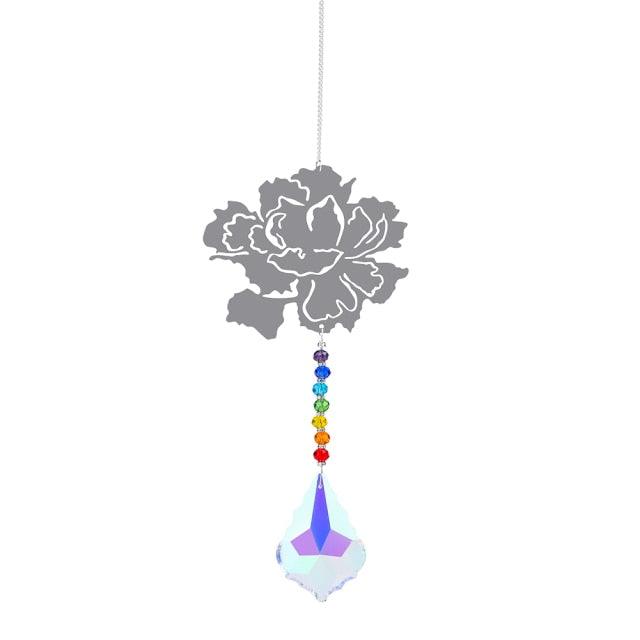 Chandelier Crystals Ball Prism Pendant Maker Sun Catcher Crystal Rainbow Maker Drops Hang for Window Home Decor Car Charms Hanging  Wind Chimes Hanging Ornament Garden Decor Stevvex